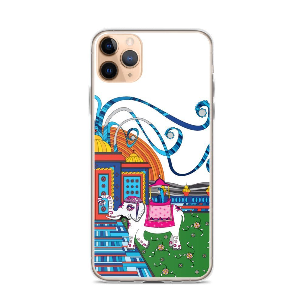 iPhone Protective Cell Phone Case Accessory - White Elephant by WeezWomp - WeezWomp