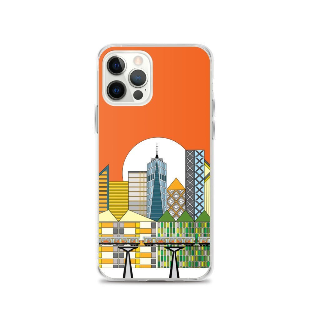iPhone Protective Cell Phone Case - Cityscape by WeezWomp - WeezWomp