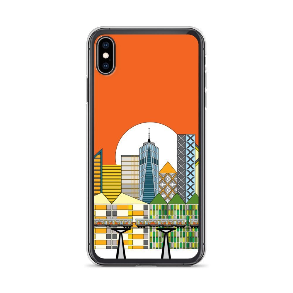 iPhone Protective Cell Phone Case - Cityscape by WeezWomp - WeezWomp