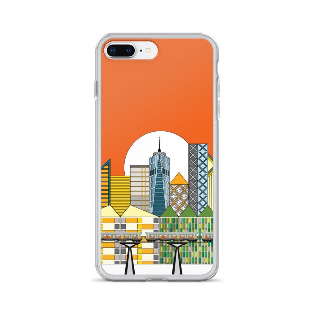 iPhone Protective Cell Phone Case - Cityscape by WeezWomp - WeezWomp