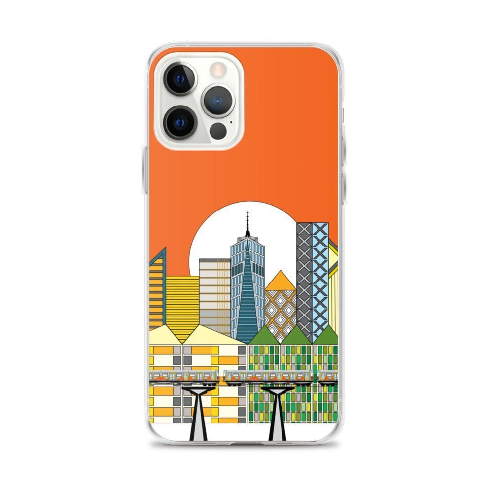 iPhone Protective Cell Phone Case - Cityscape by WeezWomp - WeezWomp