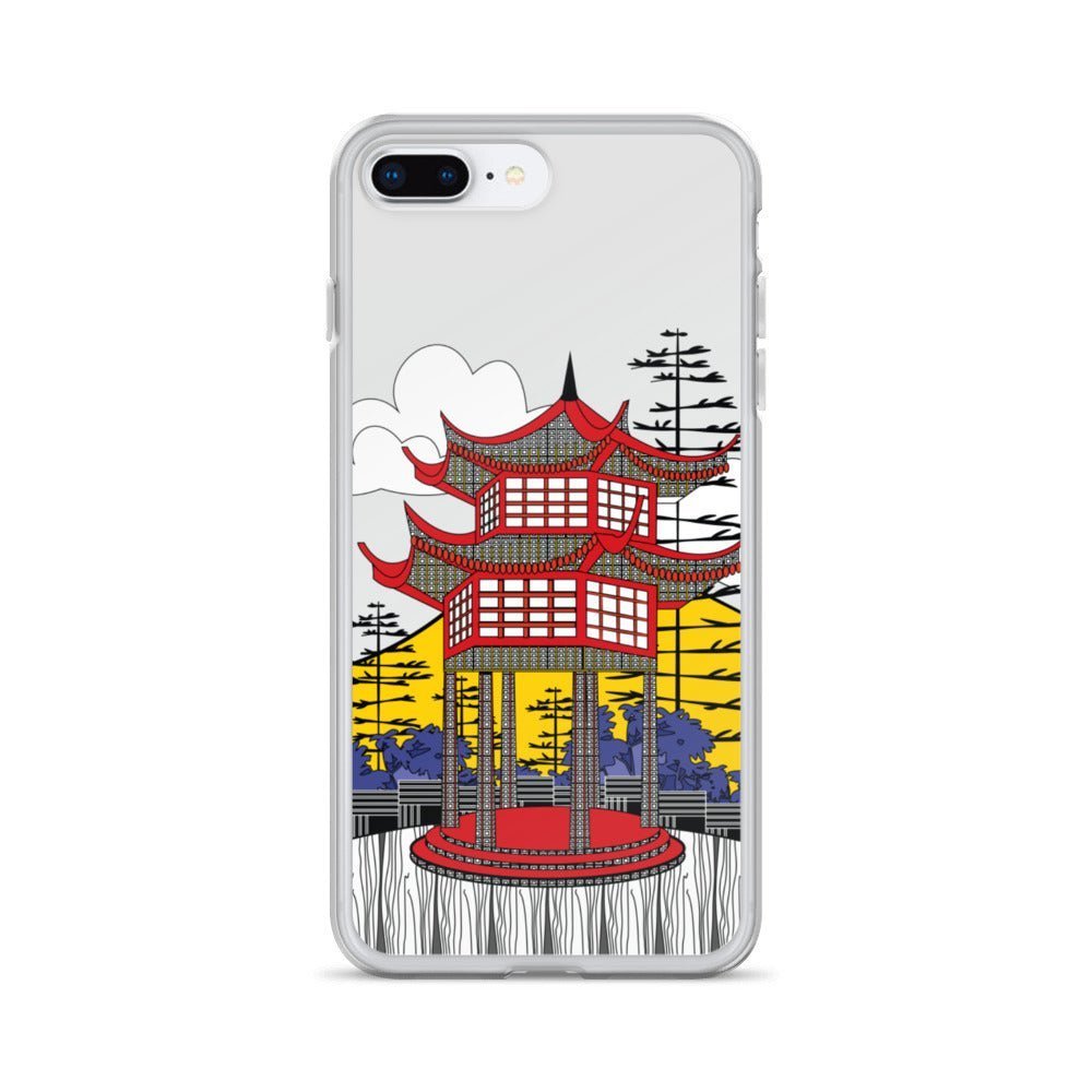 iPhone Protective Cell Phone Case - Pagoda by WeezWomp - WeezWomp