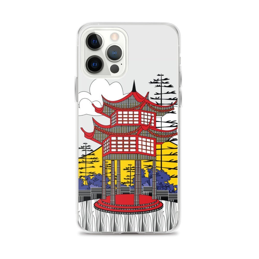 iPhone Protective Cell Phone Case - Pagoda by WeezWomp - WeezWomp