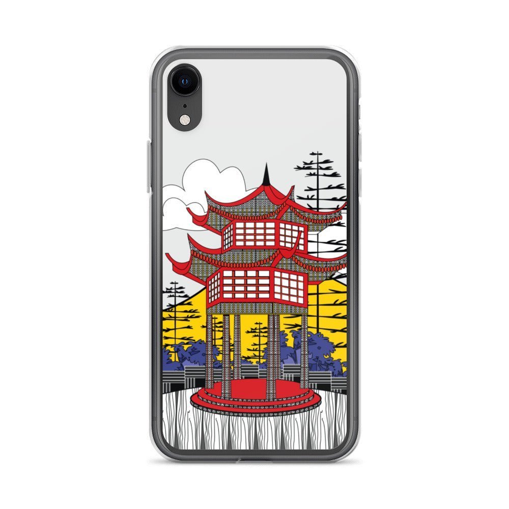 iPhone Protective Cell Phone Case - Pagoda by WeezWomp - WeezWomp