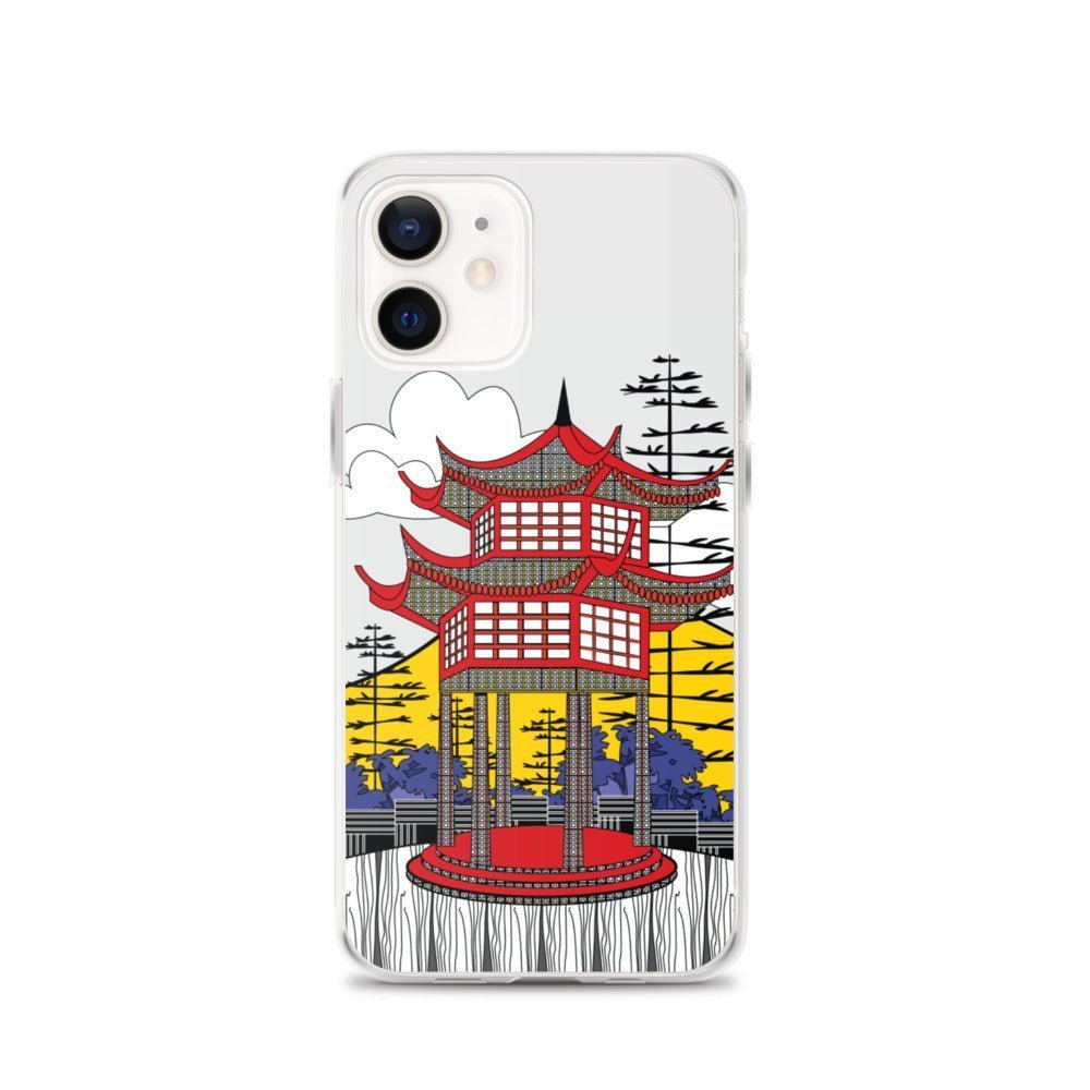 iPhone Protective Cell Phone Case - Pagoda by WeezWomp - WeezWomp