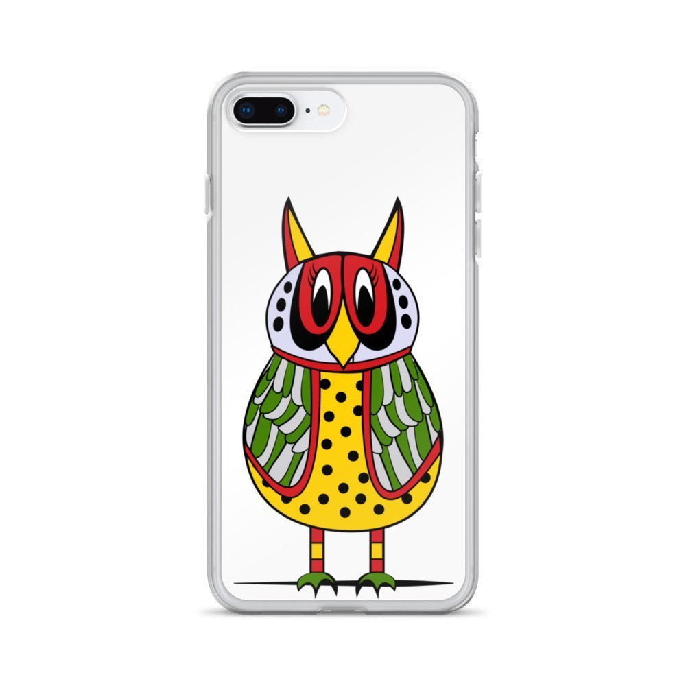 iPhone Protective Cell Phone Case - Retro Owl by WeezWomp - WeezWomp