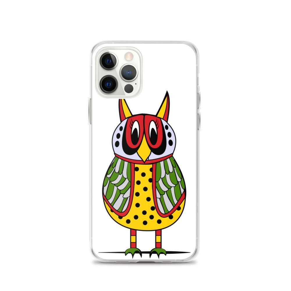iPhone Protective Cell Phone Case - Retro Owl by WeezWomp - WeezWomp