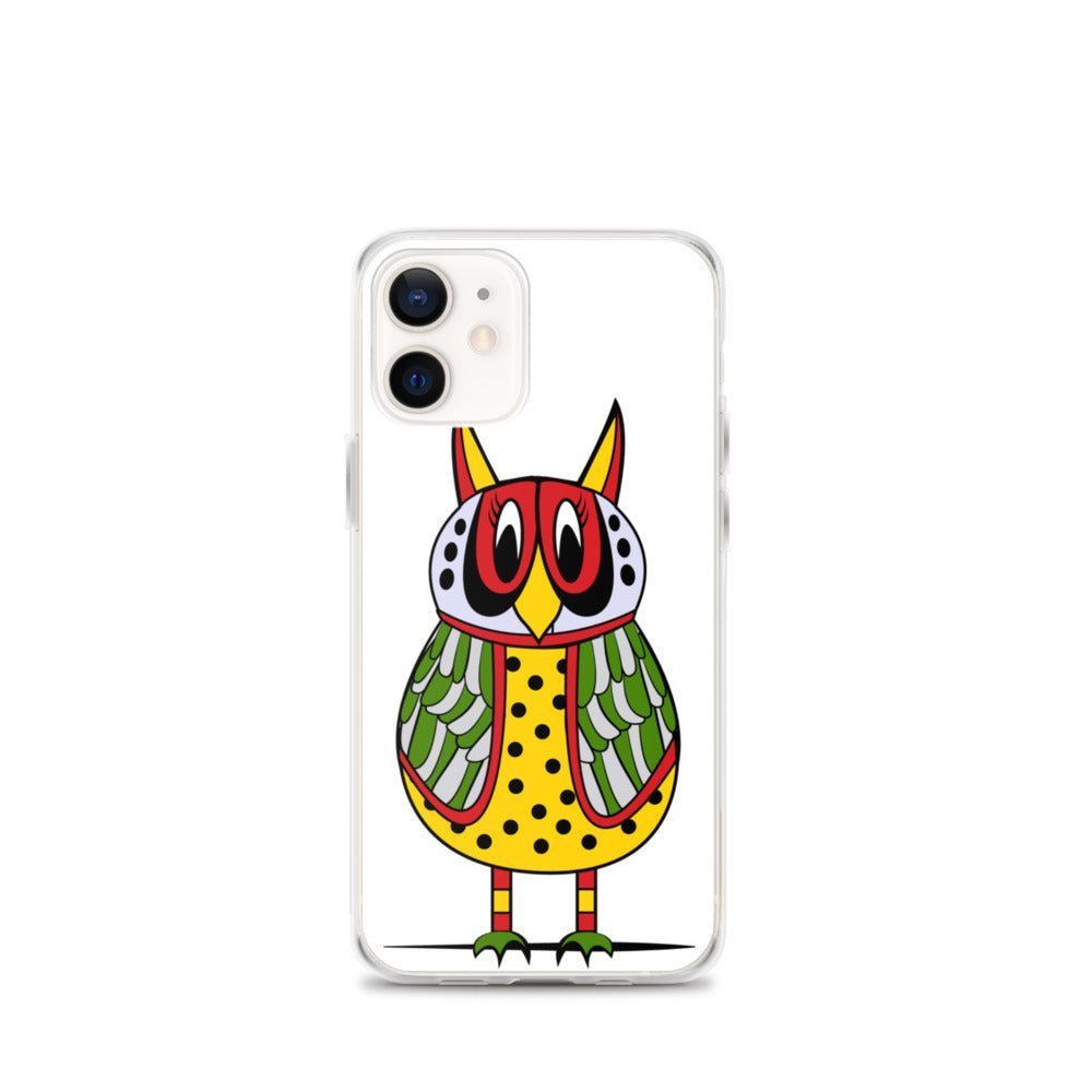 iPhone Protective Cell Phone Case - Retro Owl by WeezWomp - WeezWomp