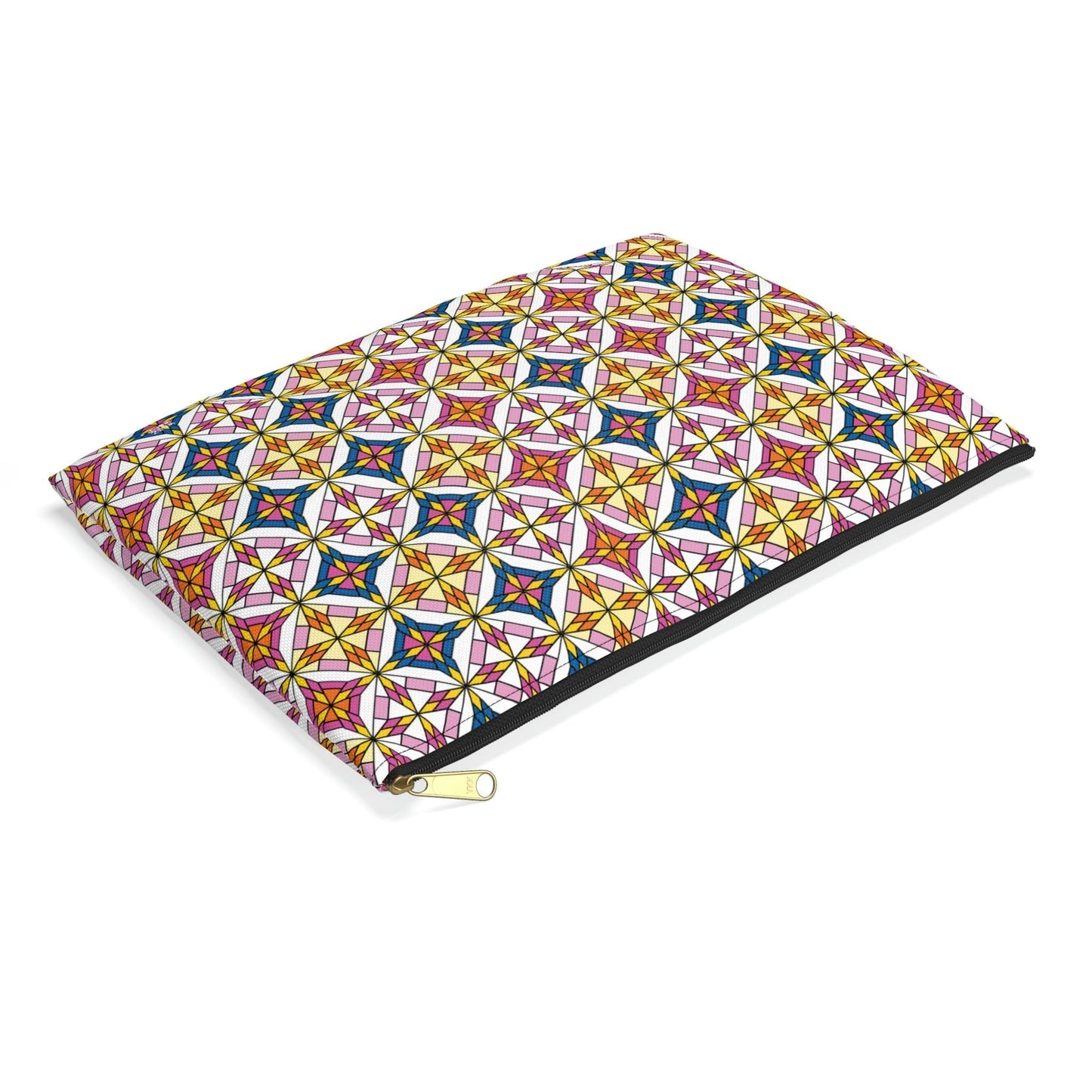 Pink Diamond Quilt Travel Pouch Organizer Cosmetic Bag / Cosmetic Bags / Makeup Bags / Toiletry Bag / Waterproof Beauty Bag - WeezWomp