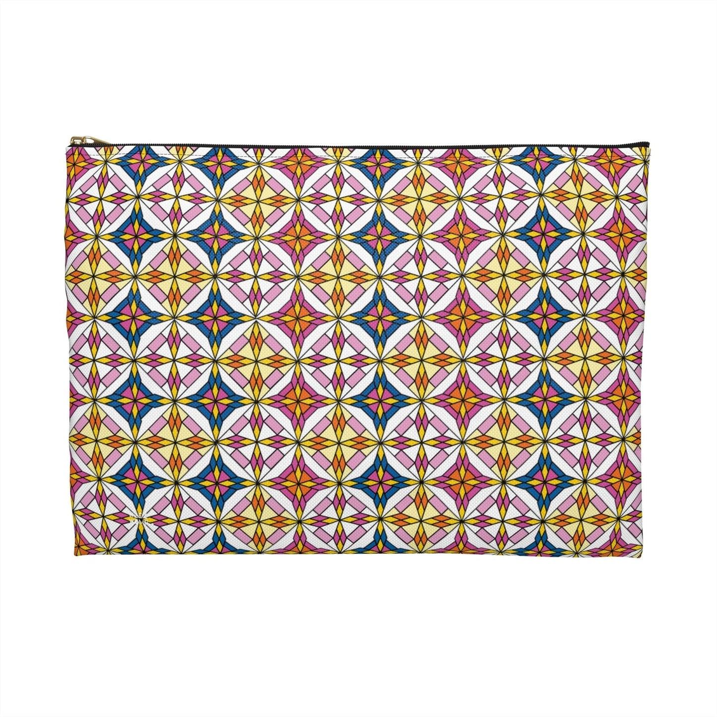 Pink Diamond Quilt Travel Pouch Organizer Cosmetic Bag / Cosmetic Bags / Makeup Bags / Toiletry Bag / Waterproof Beauty Bag - WeezWomp