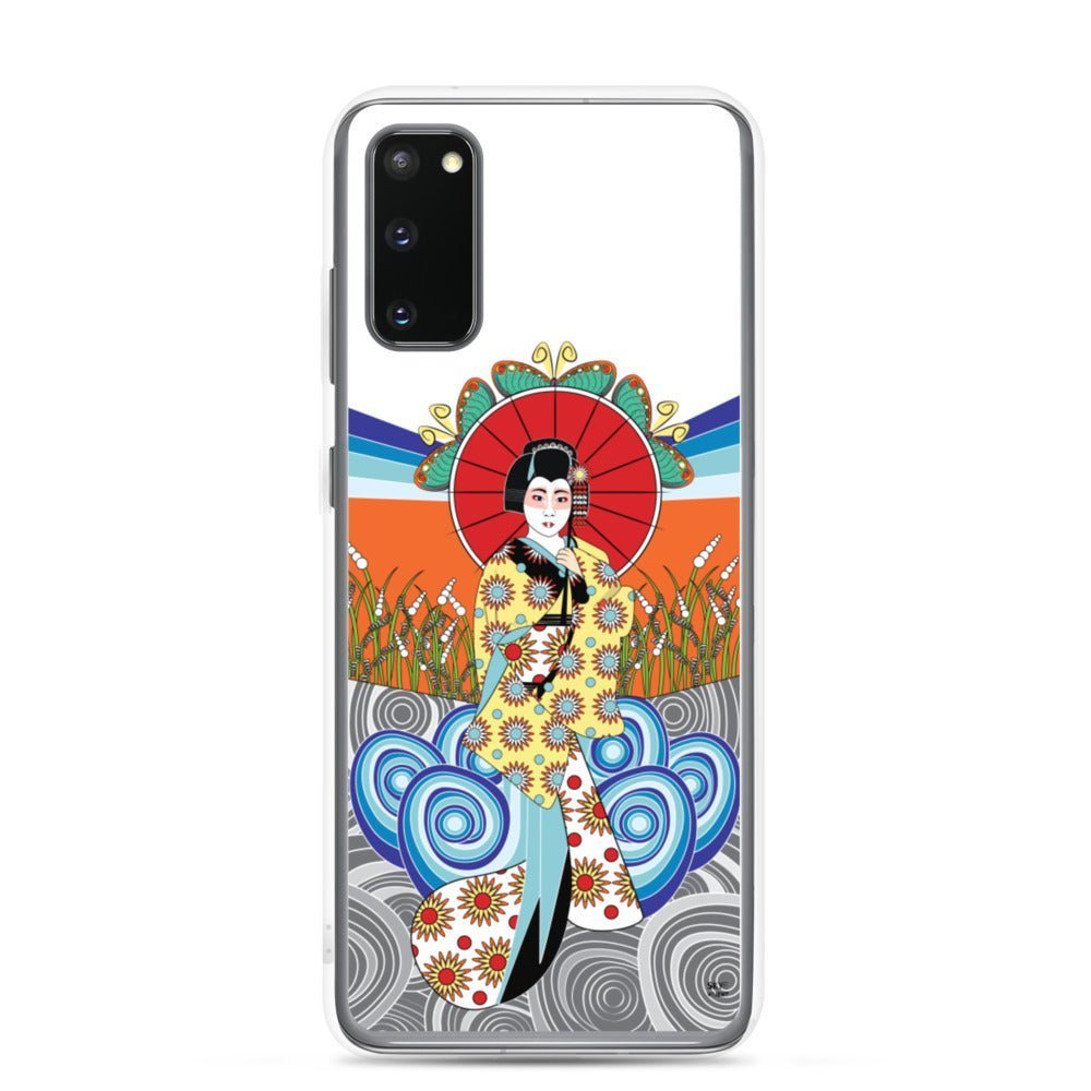 Samsung Galaxy Fashion Phone Case - S10 S10+ S10e S20 S20p S20u - Geisha Girl II - WeezWomp