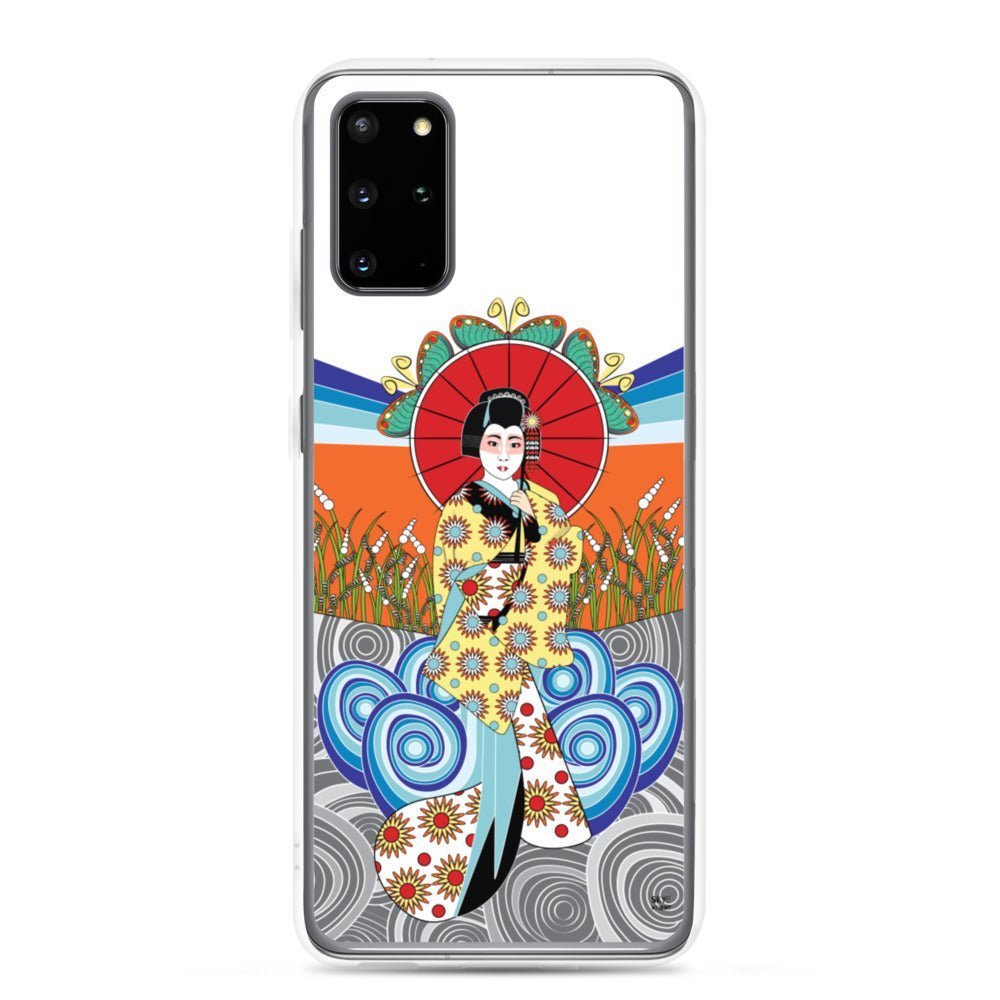 Samsung Galaxy Fashion Phone Case - S10 S10+ S10e S20 S20p S20u - Geisha Girl II - WeezWomp