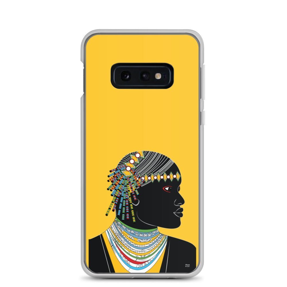 Samsung Galaxy Phone Case Accessory S10 S10+ S10e S20 S20p S20u - African Man - WeezWomp