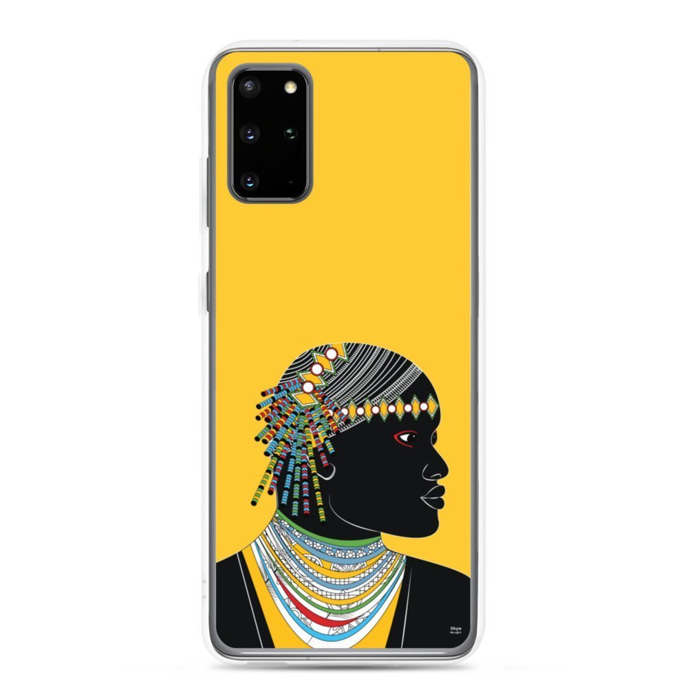Samsung Galaxy Phone Case Accessory S10 S10+ S10e S20 S20p S20u - African Man - WeezWomp