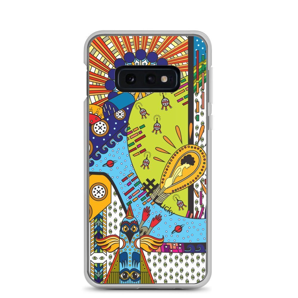 Samsung Galaxy Phone Case Accessory S10 S10+ S10e S20 S20p S20u - Alien Invasion ll - WeezWomp