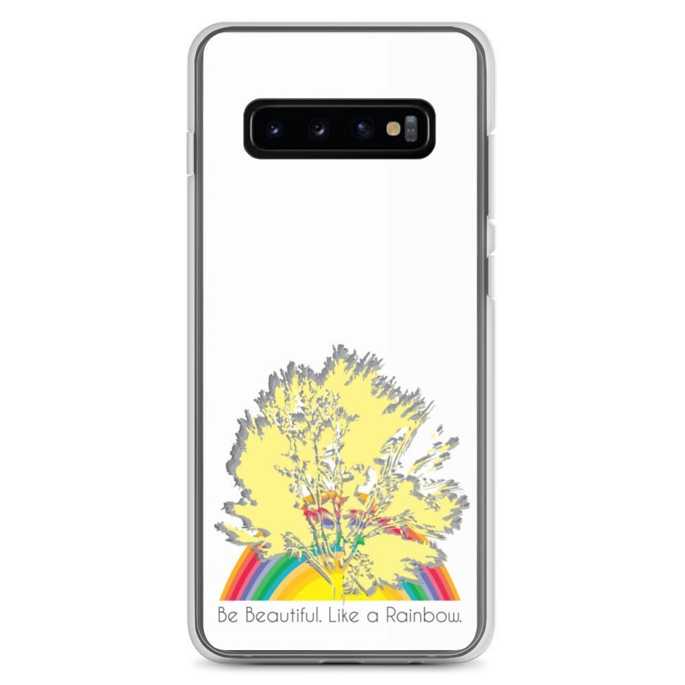 Samsung Galaxy Phone Case Accessory S10 S10+ S10e S20 S20p S20u - Be Beautiful Like A Rainbow - WeezWomp