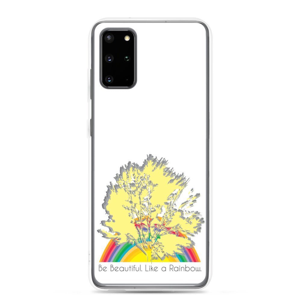 Samsung Galaxy Phone Case Accessory S10 S10+ S10e S20 S20p S20u - Be Beautiful Like A Rainbow - WeezWomp