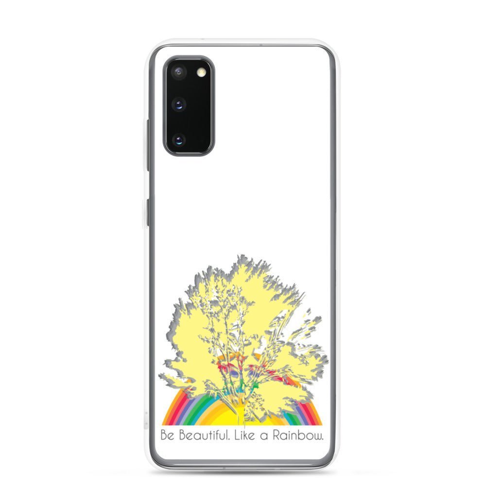 Samsung Galaxy Phone Case Accessory S10 S10+ S10e S20 S20p S20u - Be Beautiful Like A Rainbow - WeezWomp