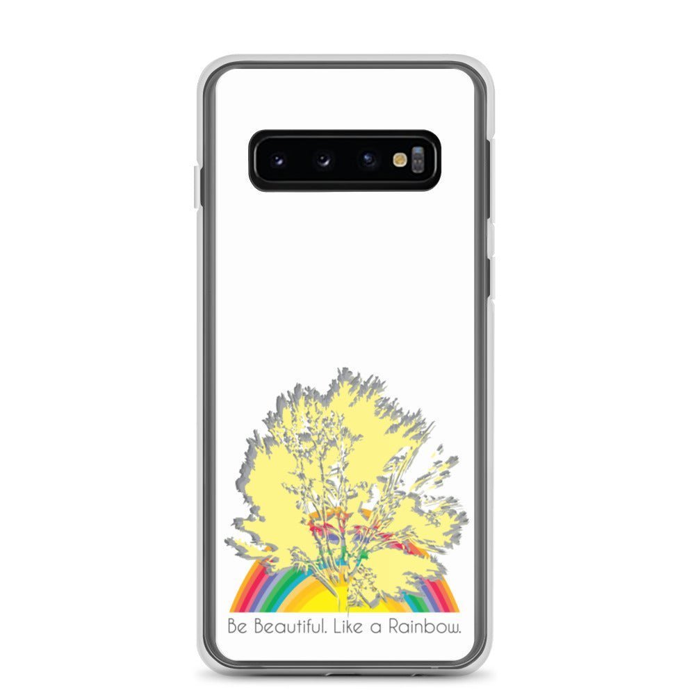 Samsung Galaxy Phone Case Accessory S10 S10+ S10e S20 S20p S20u - Be Beautiful Like A Rainbow - WeezWomp