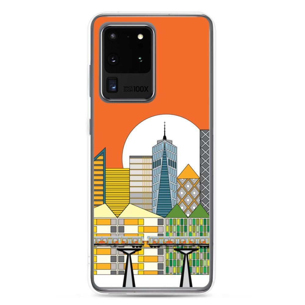 Samsung Galaxy Phone Case Accessory S10 S10+ S10e S20 S20p S20u - Cityscape - WeezWomp