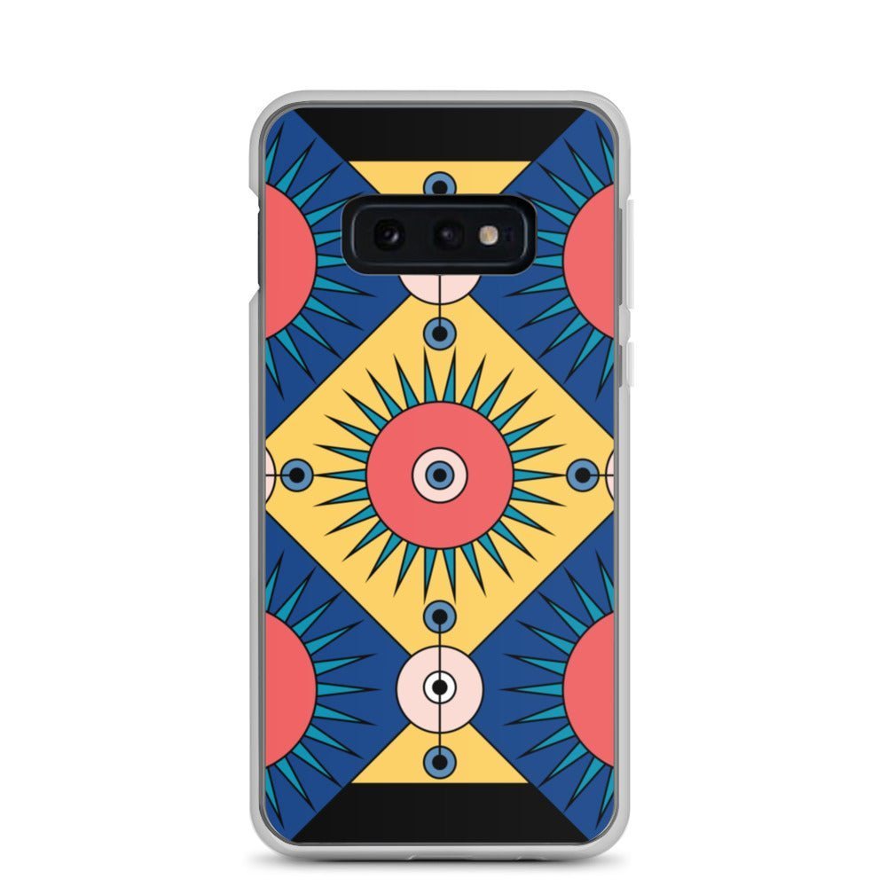 Samsung Galaxy Phone Case Accessory S10 S10+ S10e S20 S20p S20u - Deco Blue - WeezWomp