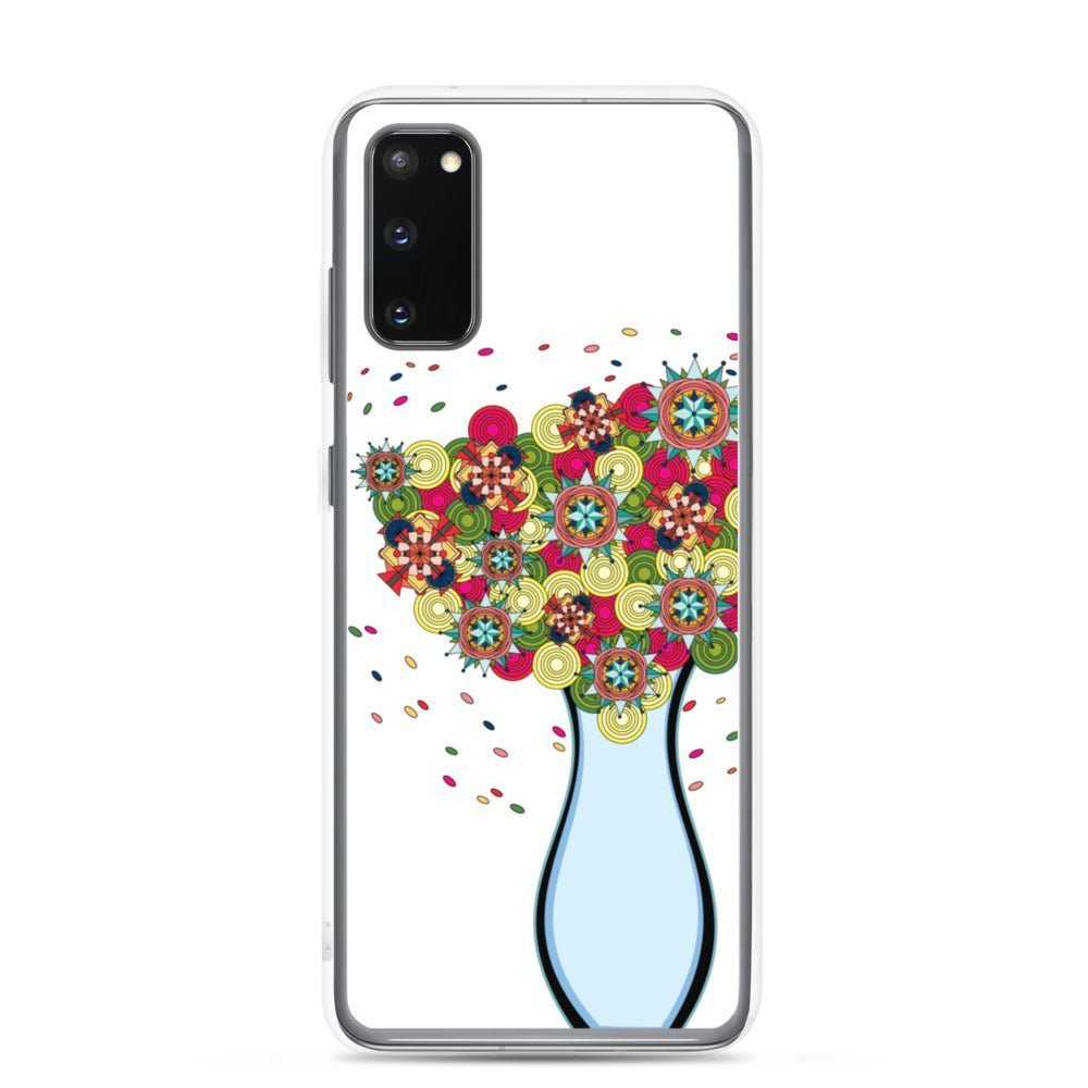 Samsung Galaxy Phone Case Accessory S10 S10+ S10e S20 S20p S20u - Flowers - WeezWomp