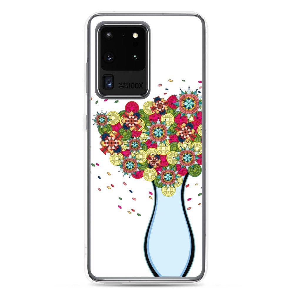 Samsung Galaxy Phone Case Accessory S10 S10+ S10e S20 S20p S20u - Flowers - WeezWomp