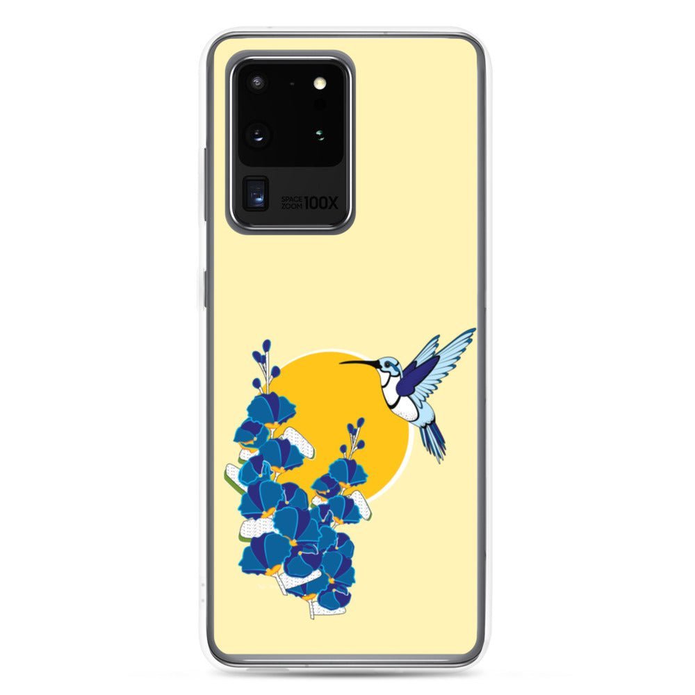Samsung Galaxy Phone Case Accessory S10 S10+ S10e S20 S20p S20u - Hummingbird - WeezWomp