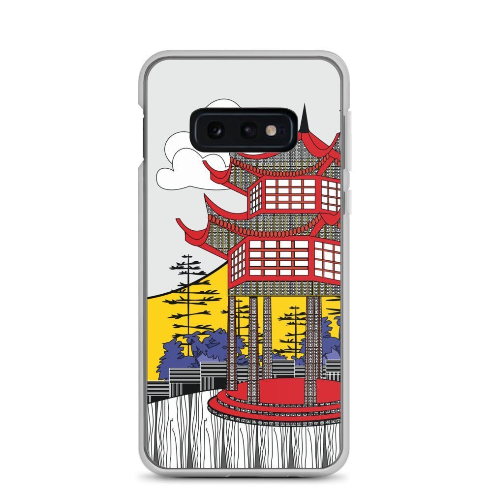 Samsung Galaxy Phone Case Accessory S10 S10+ S10e S20 S20p S20u - Japanese Pagoda - WeezWomp