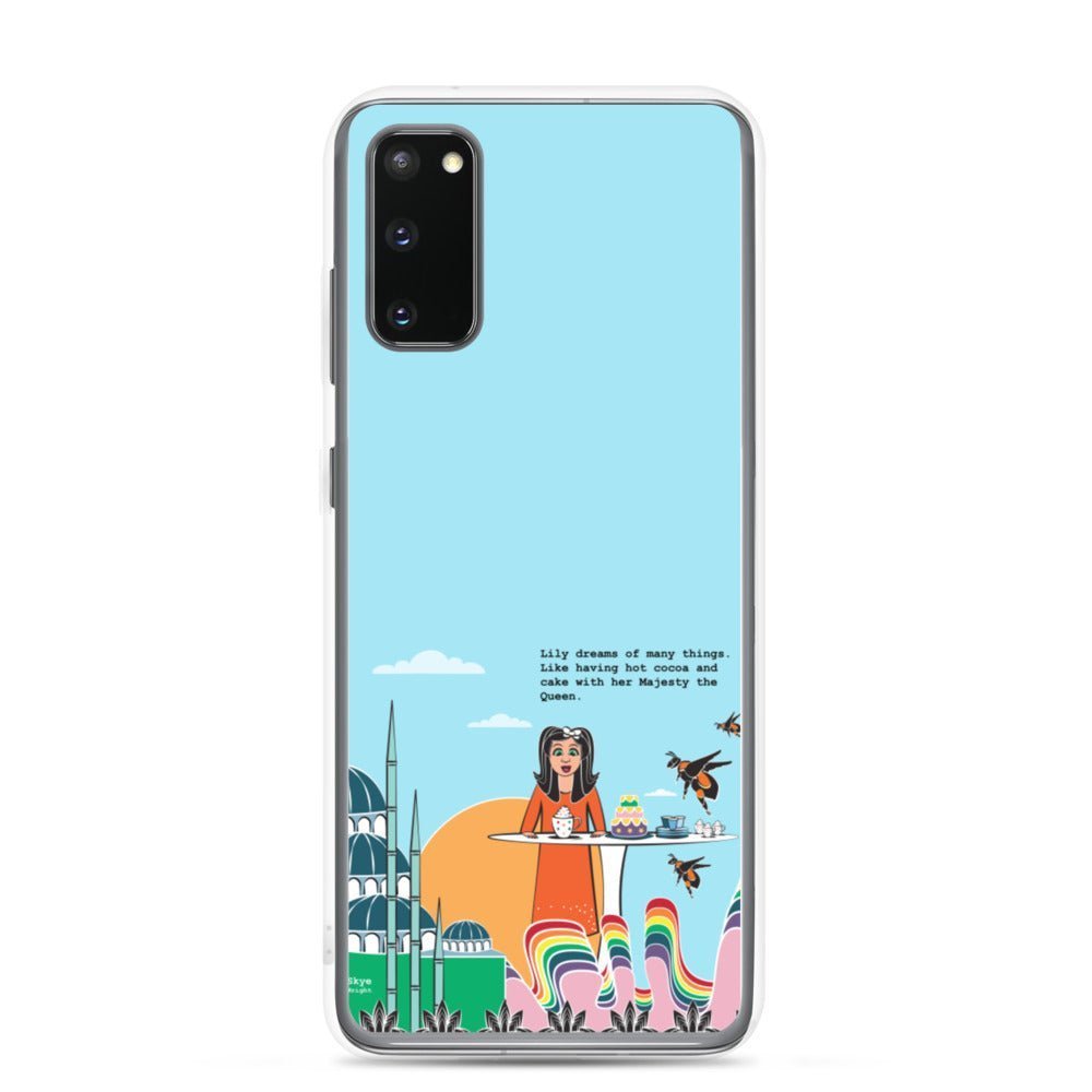Samsung Galaxy Phone Case Accessory S10 S10+ S10e S20 S20p S20u - Lily Dreams of Cake - WeezWomp