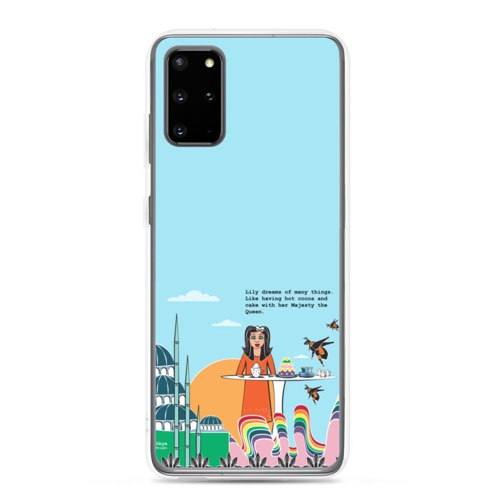 Samsung Galaxy Phone Case Accessory S10 S10+ S10e S20 S20p S20u - Lily Dreams of Cake - WeezWomp