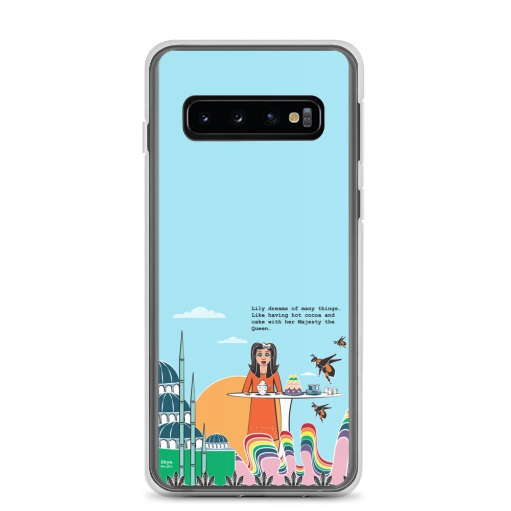 Samsung Galaxy Phone Case Accessory S10 S10+ S10e S20 S20p S20u - Lily Dreams of Cake - WeezWomp