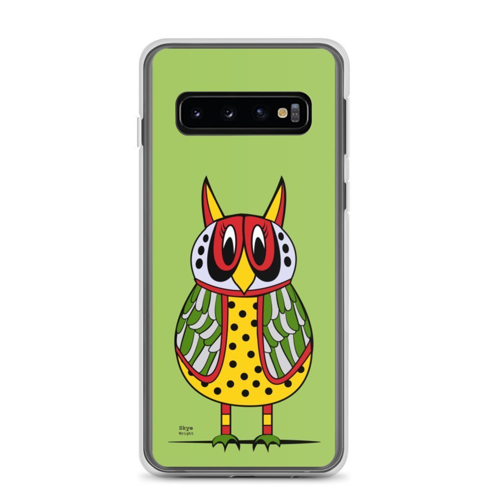 Samsung Galaxy Phone Case Accessory S10 S10+ S10e S20 S20p S20u - Owl - WeezWomp