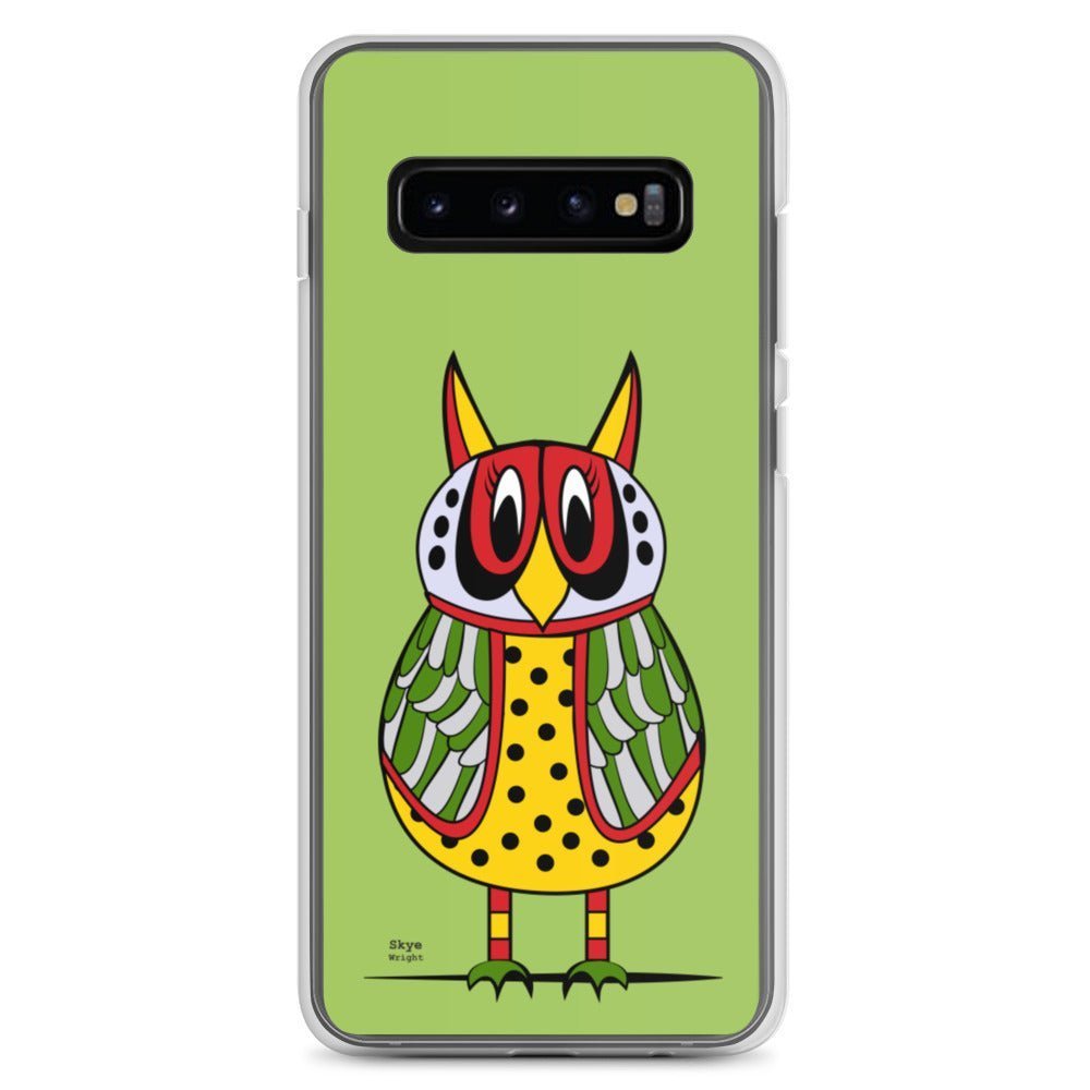 Samsung Galaxy Phone Case Accessory S10 S10+ S10e S20 S20p S20u - Owl - WeezWomp