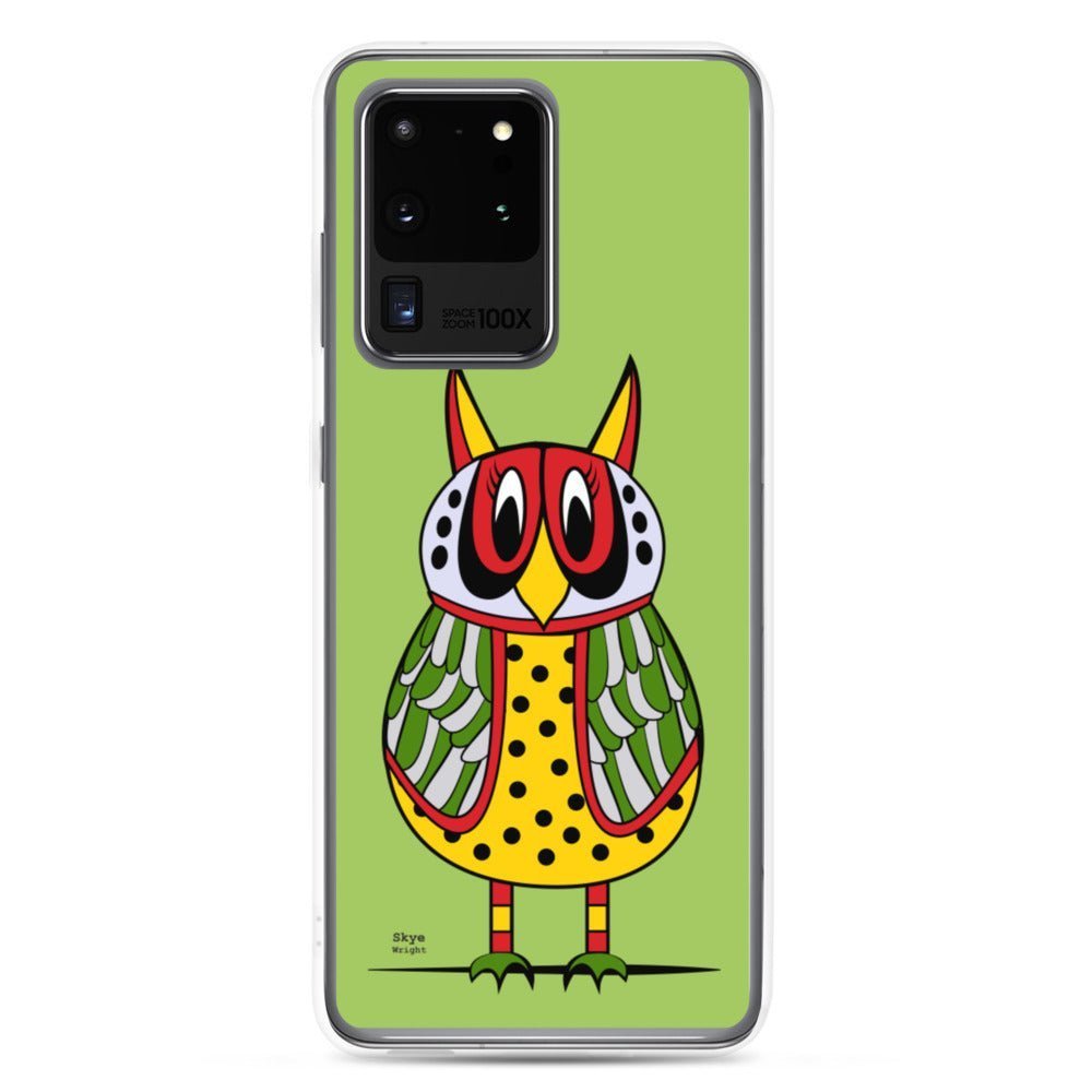 Samsung Galaxy Phone Case Accessory S10 S10+ S10e S20 S20p S20u - Owl - WeezWomp