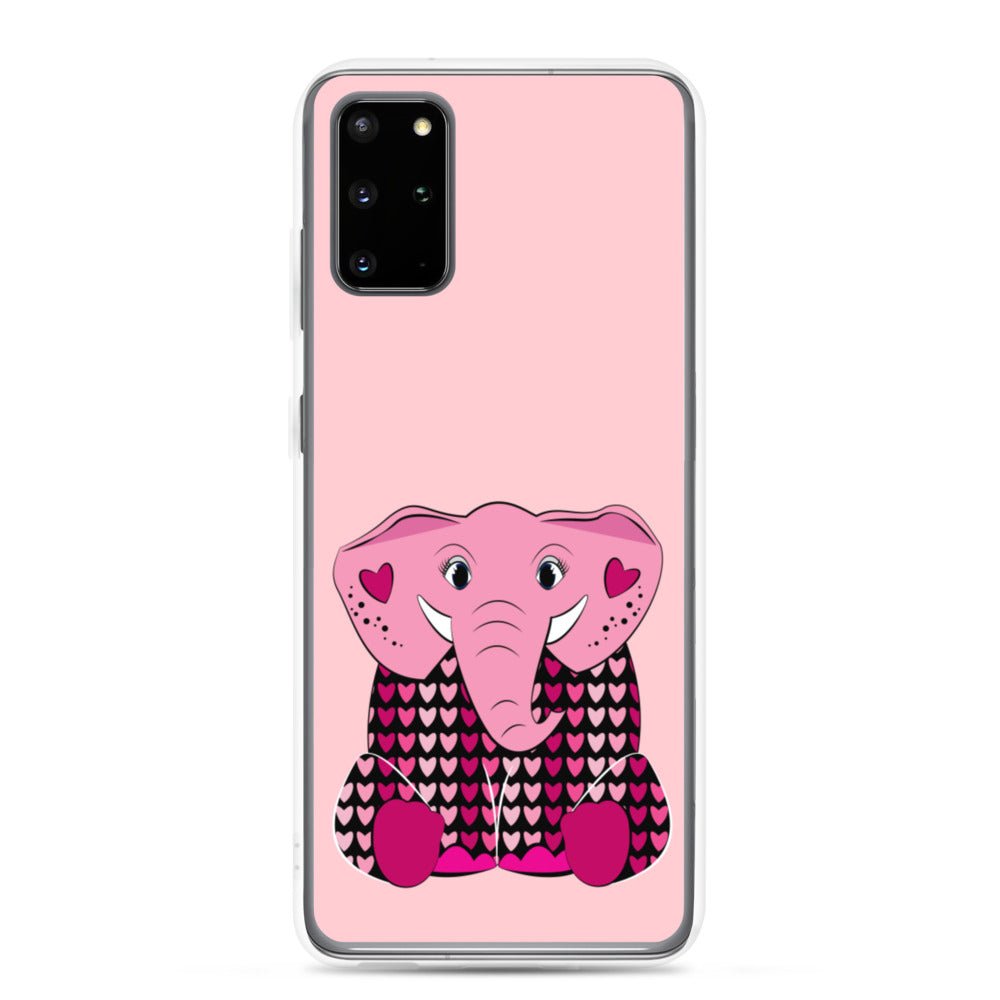 Samsung Galaxy Phone Case Accessory S10 S10+ S10e S20 S20p S20u - Pink Elephant - WeezWomp