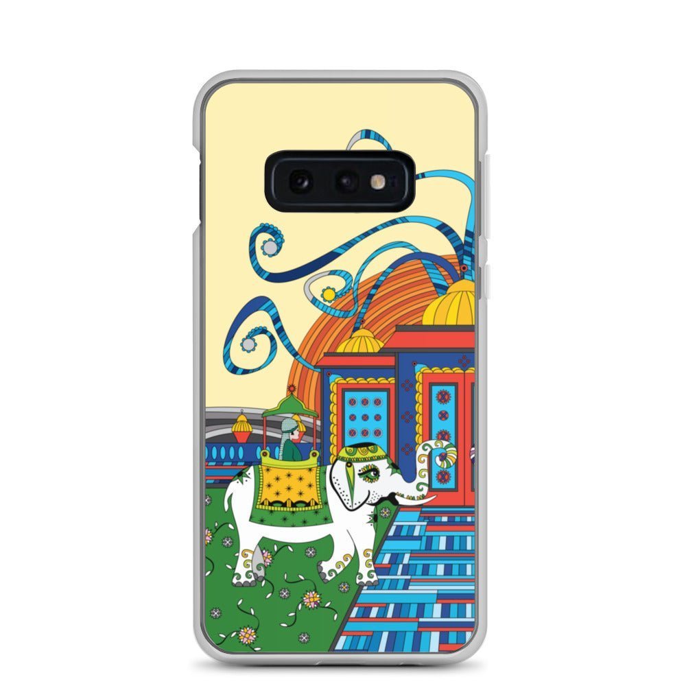 Samsung Galaxy Phone Case Accessory S10 S10+ S10e S20 S20p S20u - White Elephant - WeezWomp