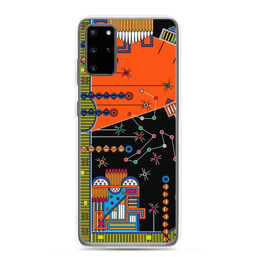 Samsung Galaxy Phone Case Accessory S10 S10+ S10e S20 S20p S20u - Winding Sun - WeezWomp
