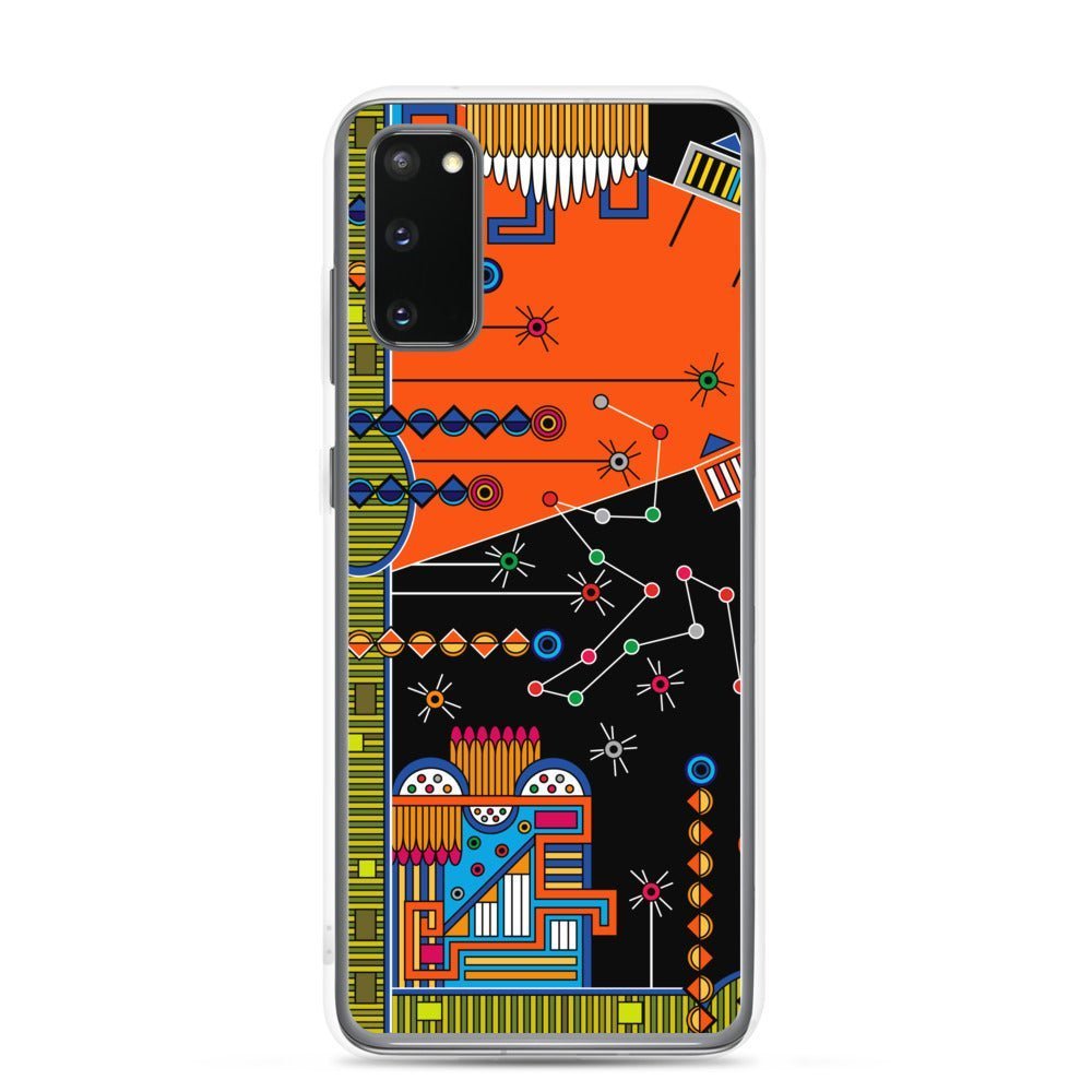 Samsung Galaxy Phone Case Accessory S10 S10+ S10e S20 S20p S20u - Winding Sun - WeezWomp
