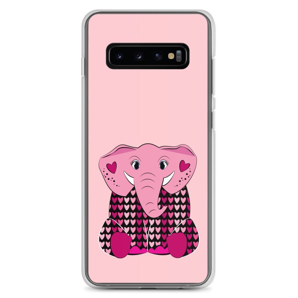 Samsung Galaxy Protective Cell Phone Case Accessory - Pink Elephant by WeezWomp - WeezWomp