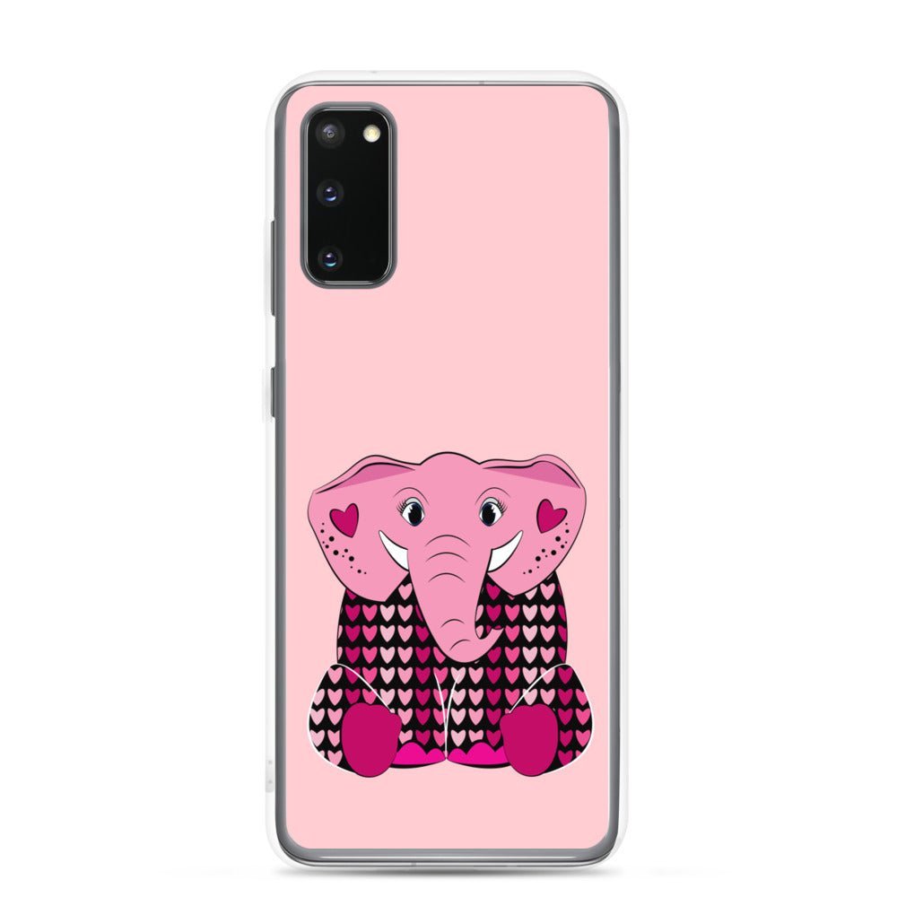 Samsung Galaxy Protective Cell Phone Case Accessory - Pink Elephant by WeezWomp - WeezWomp