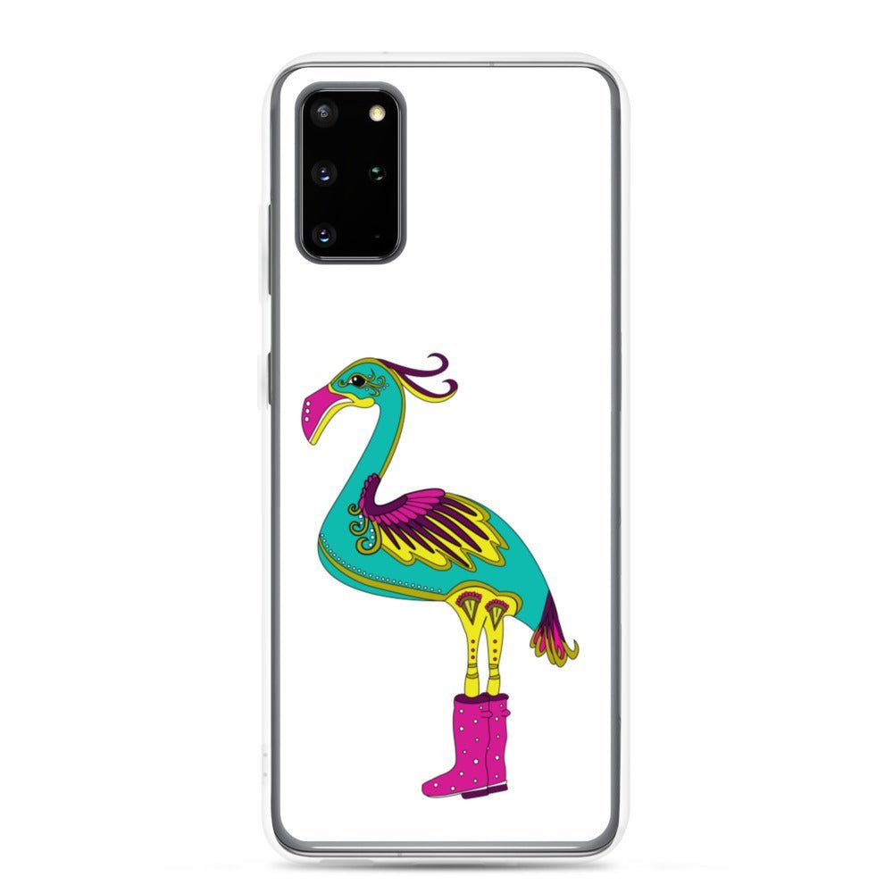 Samsung Galaxy Phone Case Accessory S10 S10+ S10e S20 S20p S20u - Flamingo - WeezWomp
