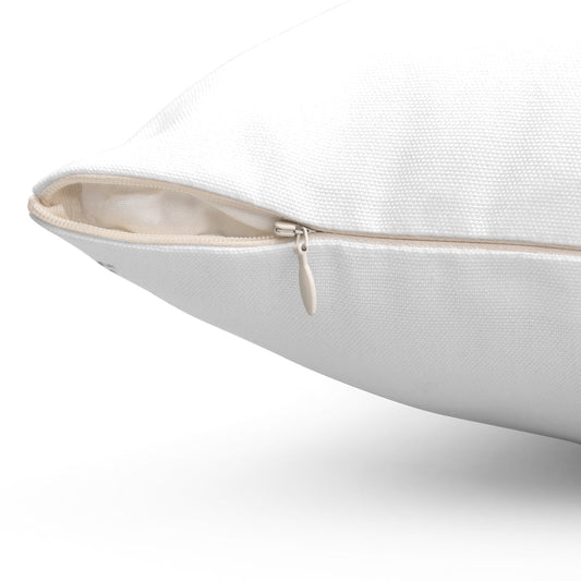 Spun Polyester Square Butterfly Pillow by WeezWomp - WeezWomp