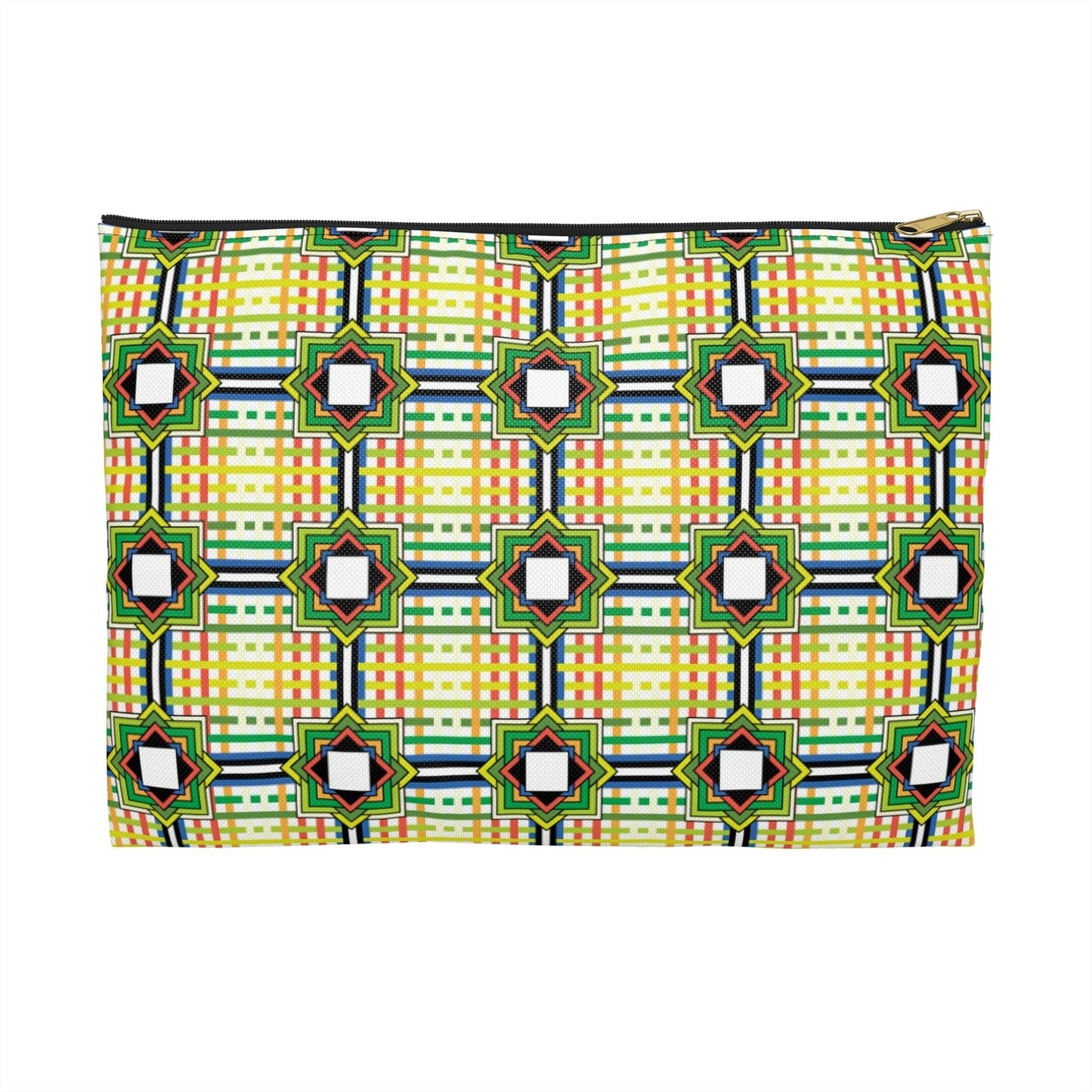 Squared Up Travel Pouch Organizer Cosmetic Bag / Cosmetic Bags / Makeup Bags / Toiletry Bag / Waterproof Beauty Bag - WeezWomp