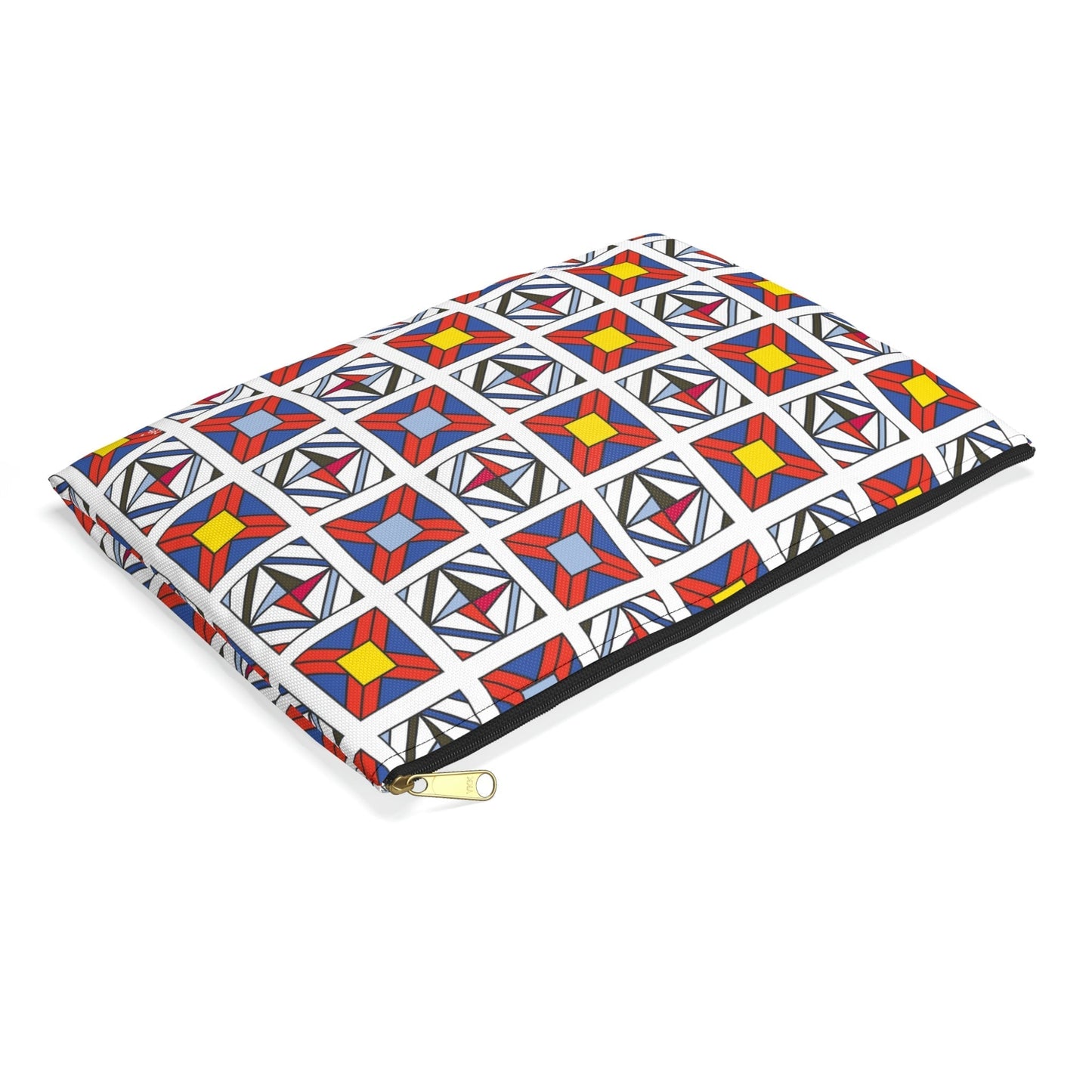 Star of Spring Quilt Travel Pouch Organizer Cosmetic Bag / Cosmetic Bags / Makeup Bags / Toiletry Bag / Waterproof Beauty Bag - WeezWomp