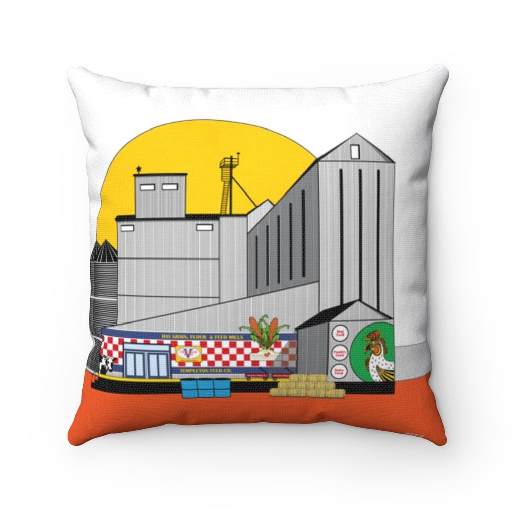 THROW PILLOW, Chevy Truck Pillow, Truck Pillow, Americana Decor, Boys Accent Square Pillow, Blue Pillows Train, Farmhouse Home Decor - WeezWomp