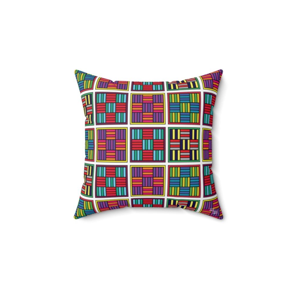 THROW PILLOW, Quilt Pillows, Farmhouse Decor, Accent Square Pillow, Retro Decor, Fun Home Decor, Colts Corral - WeezWomp