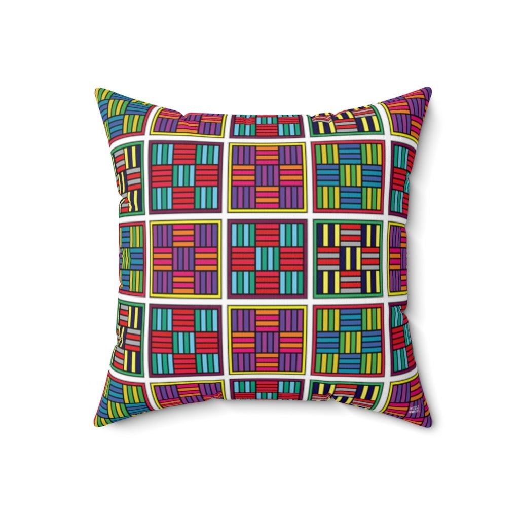 THROW PILLOW, Quilt Pillows, Farmhouse Decor, Accent Square Pillow, Retro Decor, Fun Home Decor, Colts Corral - WeezWomp