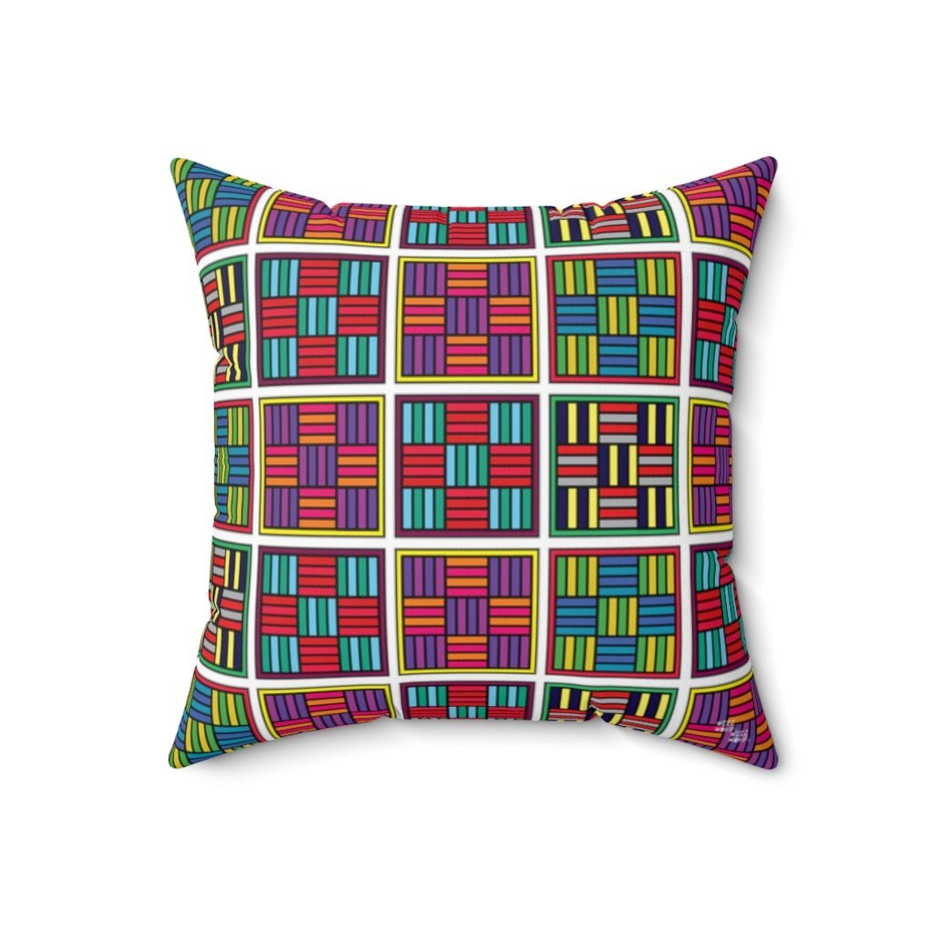 THROW PILLOW, Quilt Pillows, Farmhouse Decor, Accent Square Pillow, Retro Decor, Fun Home Decor, Colts Corral - WeezWomp