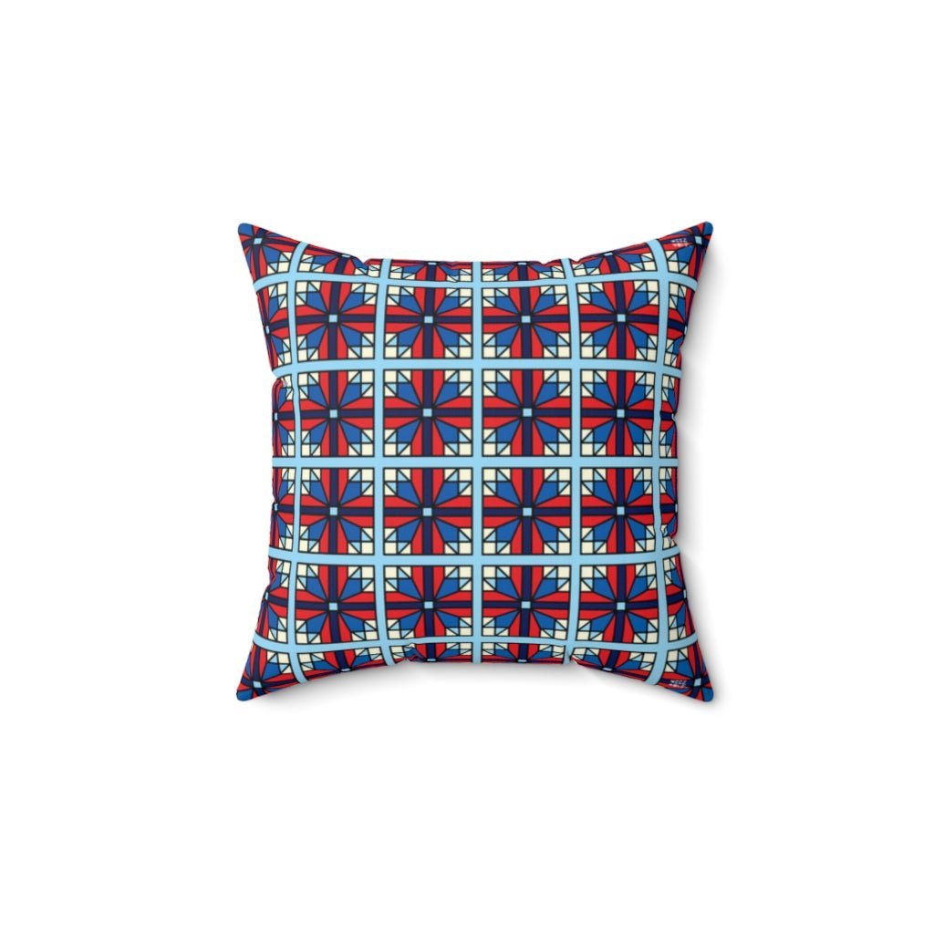 THROW PILLOW, Quilt Pillows, Farmhouse Decor, Accent Square Pillow, Retro Decor, Fun Home Decor, Stars Over Tennessee - WeezWomp